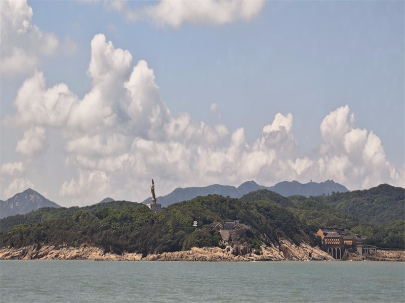 普陀山海葬的地点