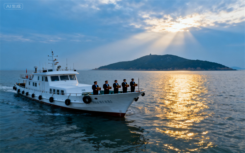 普陀山海葬案例一次结合传统手工艺表演的纪念活动记要-3