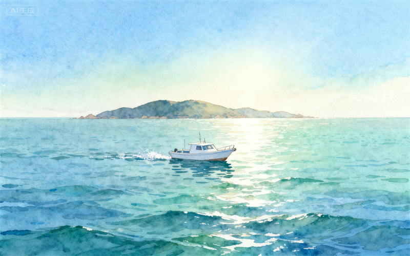 普陀山海葬案例军人礼遇·海葬敬礼现场-2