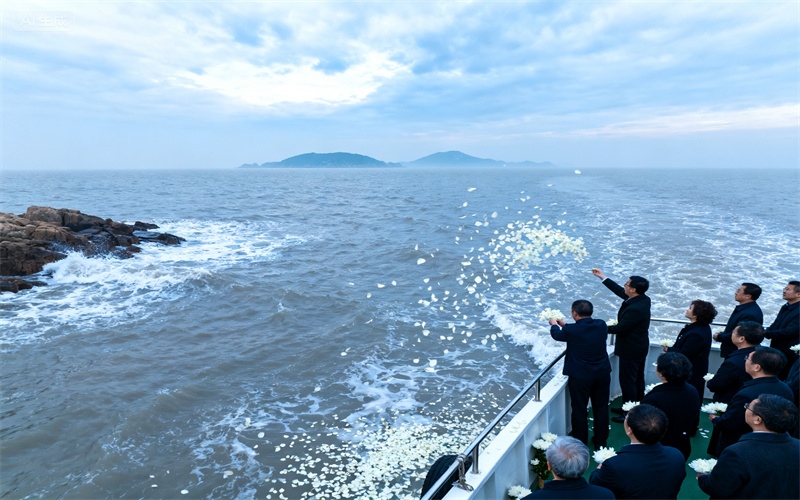 普陀山海葬案例家属如何安排仪式后的追思活动-1